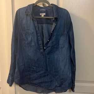 Merona Denim Top